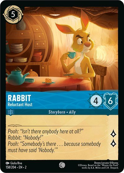 Rabbit - Reluctant Host (Rise of the Floodborn) Near Mint - Nick Nack's Full Frontal Attack