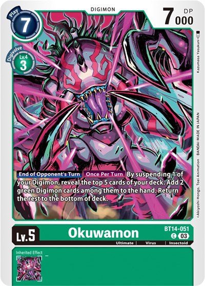 Okuwamon (Blast Ace) Near Mint - Nick Nack's Full Frontal Attack