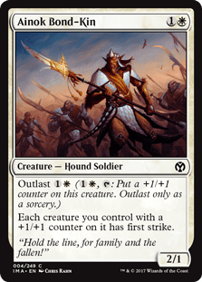 Ainok Bond - Kin (Iconic Masters) Near Mint - Nick Nack's Full Frontal Attack