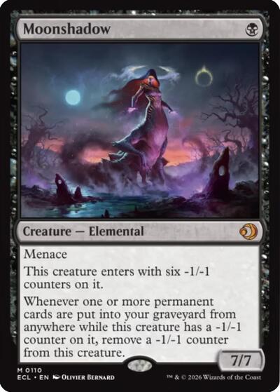 Moonshadow (Lorwyn Eclipsed) Near Mint Foil