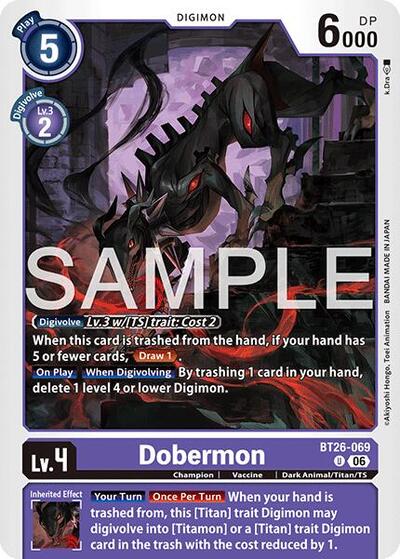 Dobermon (Timeless Bonds) Near Mint