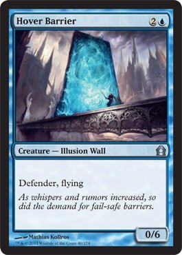 Hover Barrier (Return to Ravnica) Near Mint - Nick Nack's Full Frontal Attack