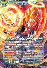 Gogeta // Knockout Strike Gogeta (2018 Big Card Pack) (SD6-01) [Cartes promotionnelles] 
