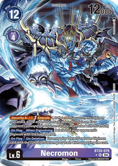 Necromon (Alternate Art) (Release Special Booster 2.5) Near Mint Foil - Nick Nack's Full Frontal Attack