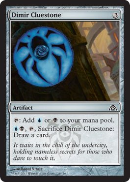 Dimir Cluestone (Dragon's Maze) Near Mint - Nick Nack's Full Frontal Attack