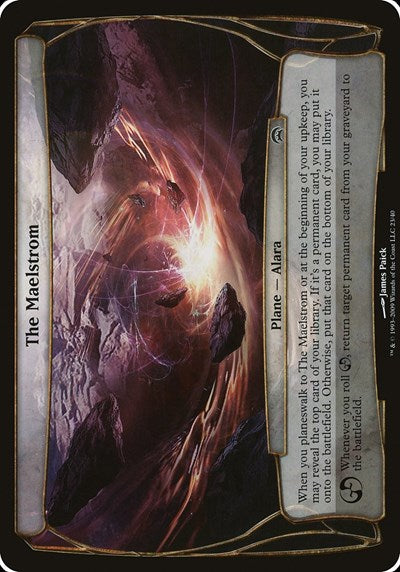 The Maelstrom (Planechase) (Oversize Cards) Medium Play