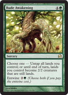 Rude Awakening (Modern Masters) Near Mint - Nick Nack's Full Frontal Attack