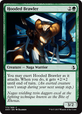 Hooded Brawler (Amonkhet) Near Mint - Nick Nack's Full Frontal Attack