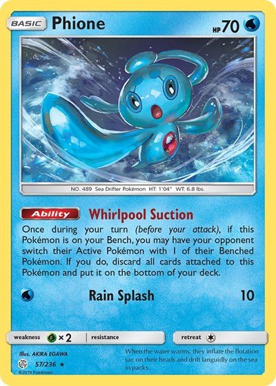 Phione (SM - Cosmic Eclipse) Near Mint - Nick Nack's Full Frontal Attack