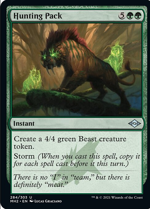 Hunting Pack (Modern Horizons 2) Light Play Foil