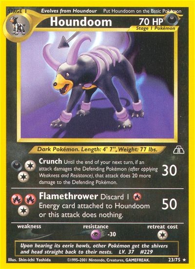 Houndoom (Neo Discovery) Light Play Unlimited