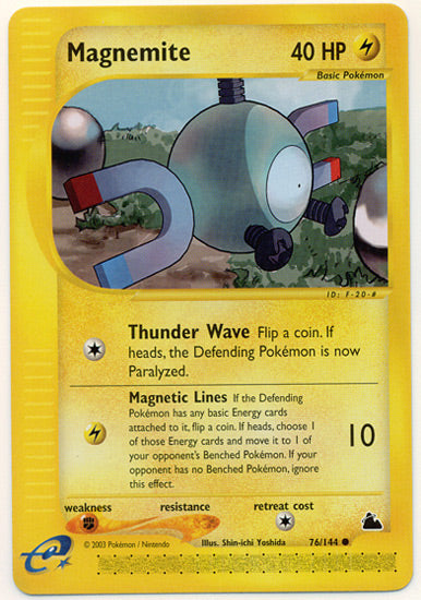 Magnemite (Skyridge) Light Play