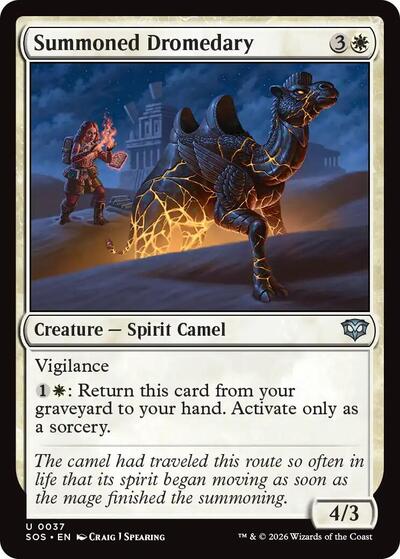 Summoned Dromedary (Secrets of Strixhaven) Near Mint