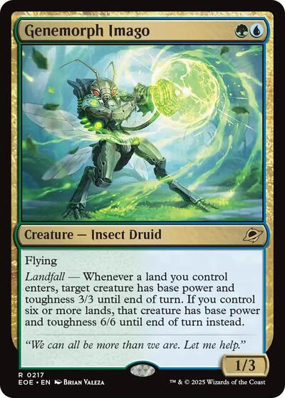 Genemorph Imago (Edge of Eternities) Near Mint - Nick Nack's Full Frontal Attack