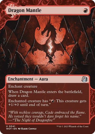 Dragon Mantle (Wilds of Eldraine: Enchanting Tales) Near Mint