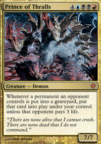 Prince of Thralls (Shards of Alara) Light Play Foil