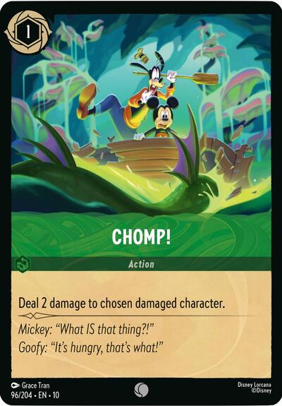 Chomp! (Whispers in the Well) Near Mint - Nick Nack's Full Frontal Attack
