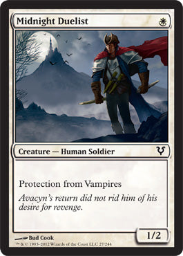 Midnight Duelist (Avacyn Restored) Light Play