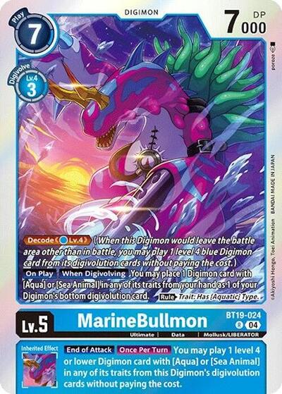MarineBullmon (Release Special Booster 2.0) Near Mint