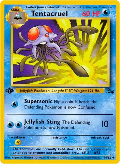 Tentacruel (Fossil) Light Play Unlimited