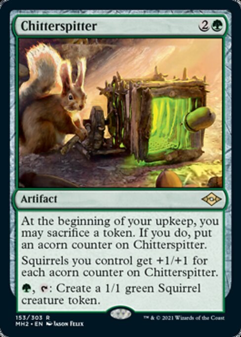 Chitterspitter (Modern Horizons 2) Near Mint - Nick Nack's Full Frontal Attack