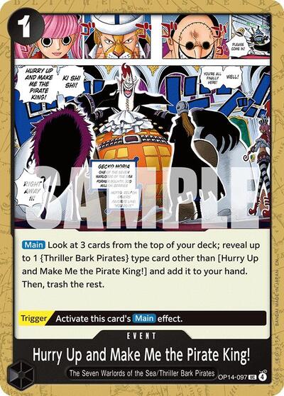 Hurry Up and Make Me the Pirate King! (The Azure Sea's Seven) Near Mint - Nick Nack's Full Frontal Attack