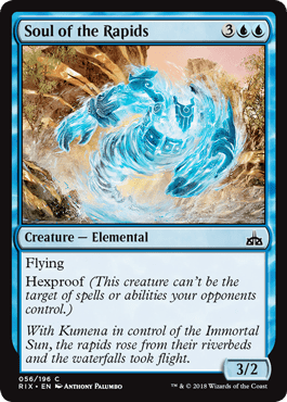 Soul of the Rapids (Rivals of Ixalan) Near Mint - Nick Nack's Full Frontal Attack