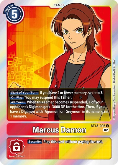 Marcus Damon (Versus Royal Knights) Near Mint Foil