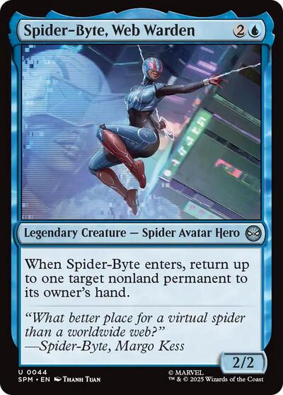 Spider - Byte, Web Warden (Marvel's Spider - Man) Near Mint - Nick Nack's Full Frontal Attack