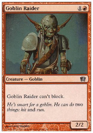 Goblin Raider (8th Edition) Near Mint - Nick Nack's Full Frontal Attack