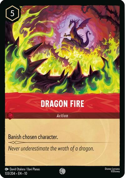 Dragon Fire (Whispers in the Well) Near Mint - Nick Nack's Full Frontal Attack