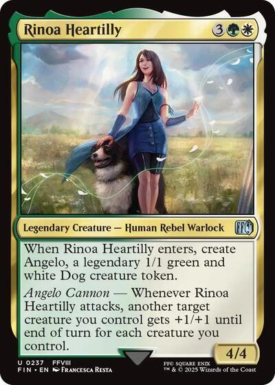 Rinoa Heartilly (Universes Beyond: FINAL FANTASY) Near Mint - Nick Nack's Full Frontal Attack