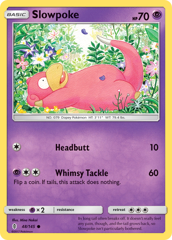 Slowpoke (48/145) [Soleil et Lune : Gardiens Rising] 