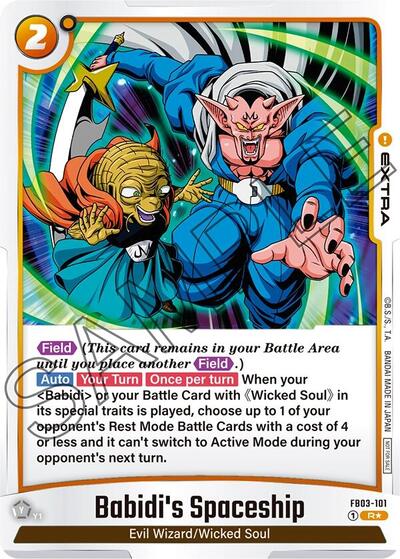 Babidi's Spaceship (Tournament Pack 04) (Tournament and Championship Promos) Near Mint Holofoil