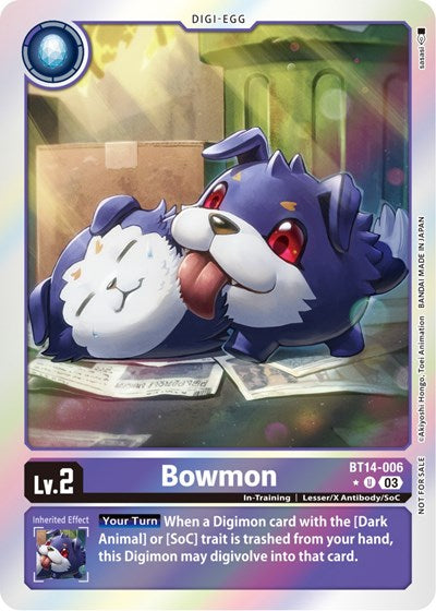 Bowmon (Blast Ace Box Promotion Pack) (Blast Ace) Near Mint