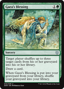 Gaea's Blessing (Duel Decks: Nissa vs Ob Nixilis) Near Mint