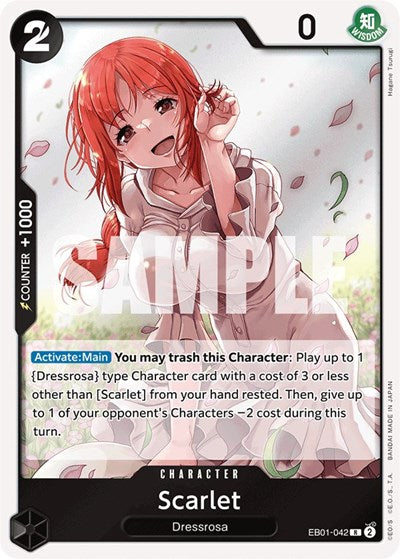 Scarlet (Extra Booster: Memorial Collection) Near Mint Foil