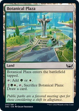 Botanical Plaza (Streets of New Capenna) Near Mint - Nick Nack's Full Frontal Attack