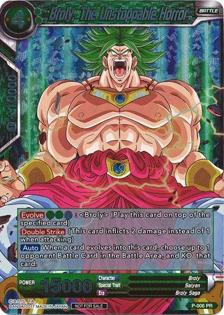 Broly, el horror imparable (P-006) [Tarjetas de promoción] 