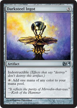 Darksteel Ingot (Magic 2014 Core Set) Near Mint - Nick Nack's Full Frontal Attack