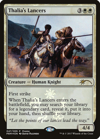 Thalia's Lancers [Resale Promos]