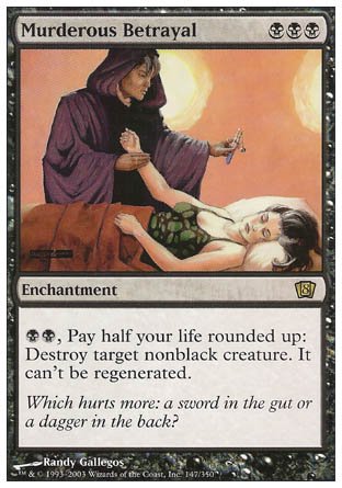 Murderous Betrayal (8th Edition) Near Mint - Nick Nack's Full Frontal Attack