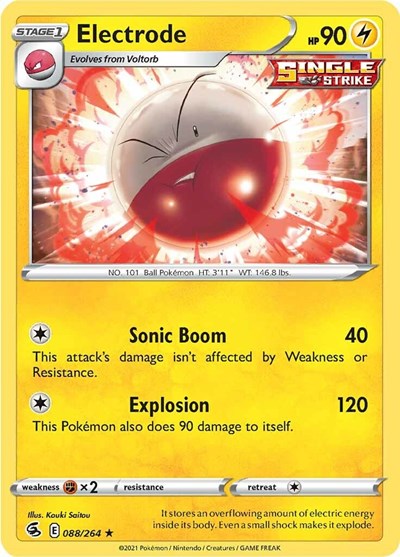 Electrode (SWSH08: Fusion Strike) Near Mint