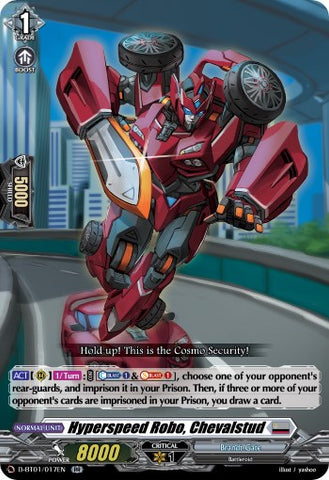 Hyperspeed Robo, Chevalstud (D-BT01/017EN) [Genesis of the Five Greats]