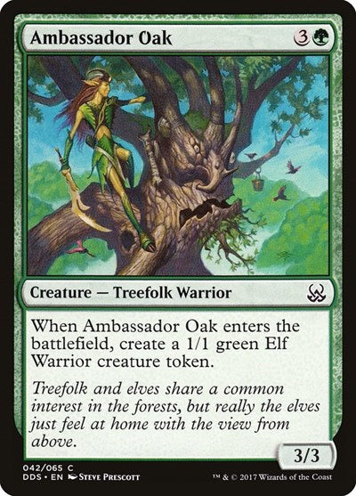 Ambassador Oak (Duel Decks: Mind vs Might) Near Mint