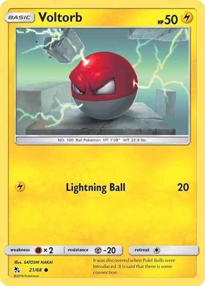 Voltorb (Hidden Fates) Near Mint