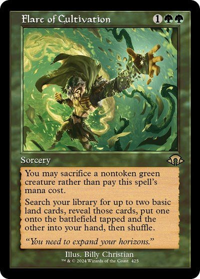 Flare of Cultivation (Retro Frame) (Modern Horizons 3) Near Mint - Nick Nack's Full Frontal Attack