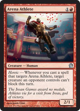 Arena Athlete (Theros) Near Mint - Nick Nack's Full Frontal Attack