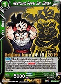 Newfound Power Son Gohan (Origins 2019) (BT4-048_PR) [Tournament Promotion Cards]