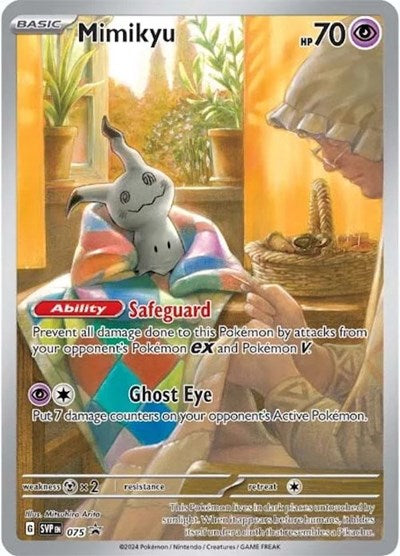 Mimikyu - 075 (SV: Scarlet & Violet Promo Cards) Near Mint Holofoil